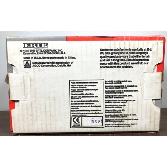 Ertl Allis-Chalmers WD-45 Tractor w/Umbrella 1995 AGCO Farm Show Edition 1202DA - Picture 10 of 15